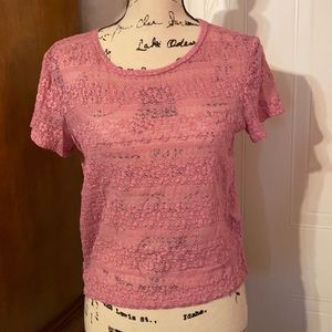 AE Lacy, Sheer Croptop☺️